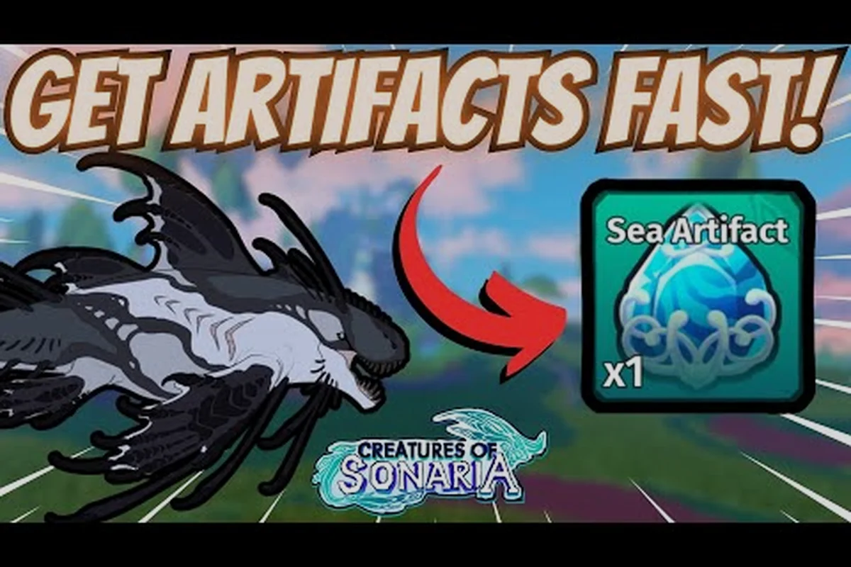 Creatures of Sonaria Flying Time & Sky Artifact Chance
