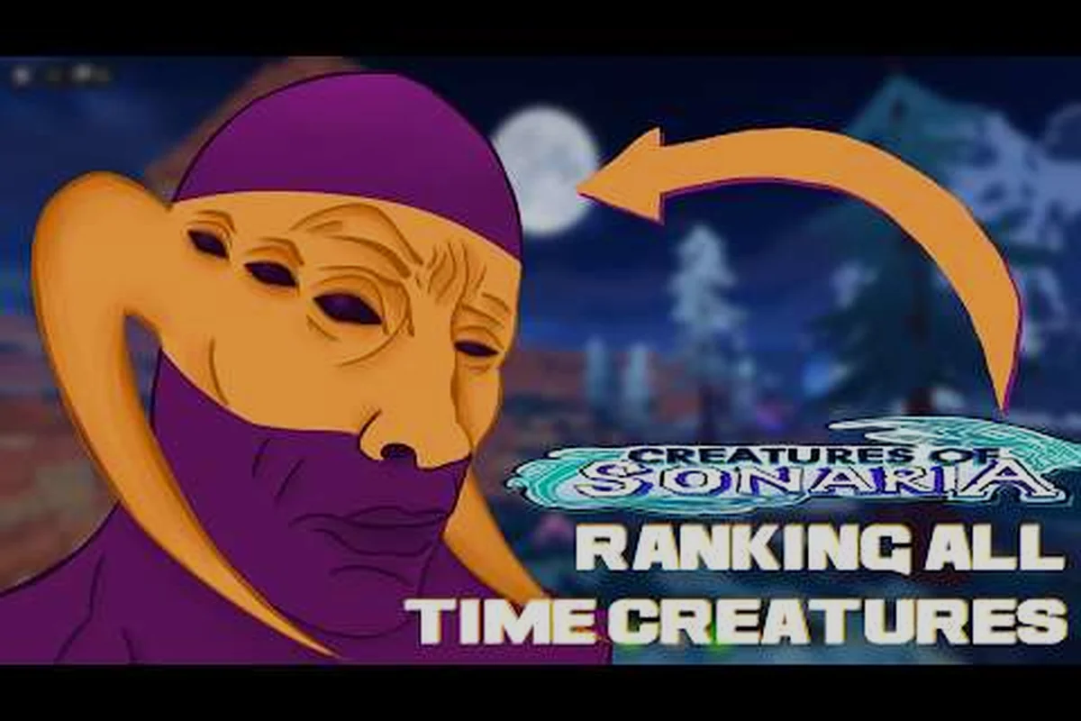 Creatures of Sonaria Pack Creature Tier List by Group Role